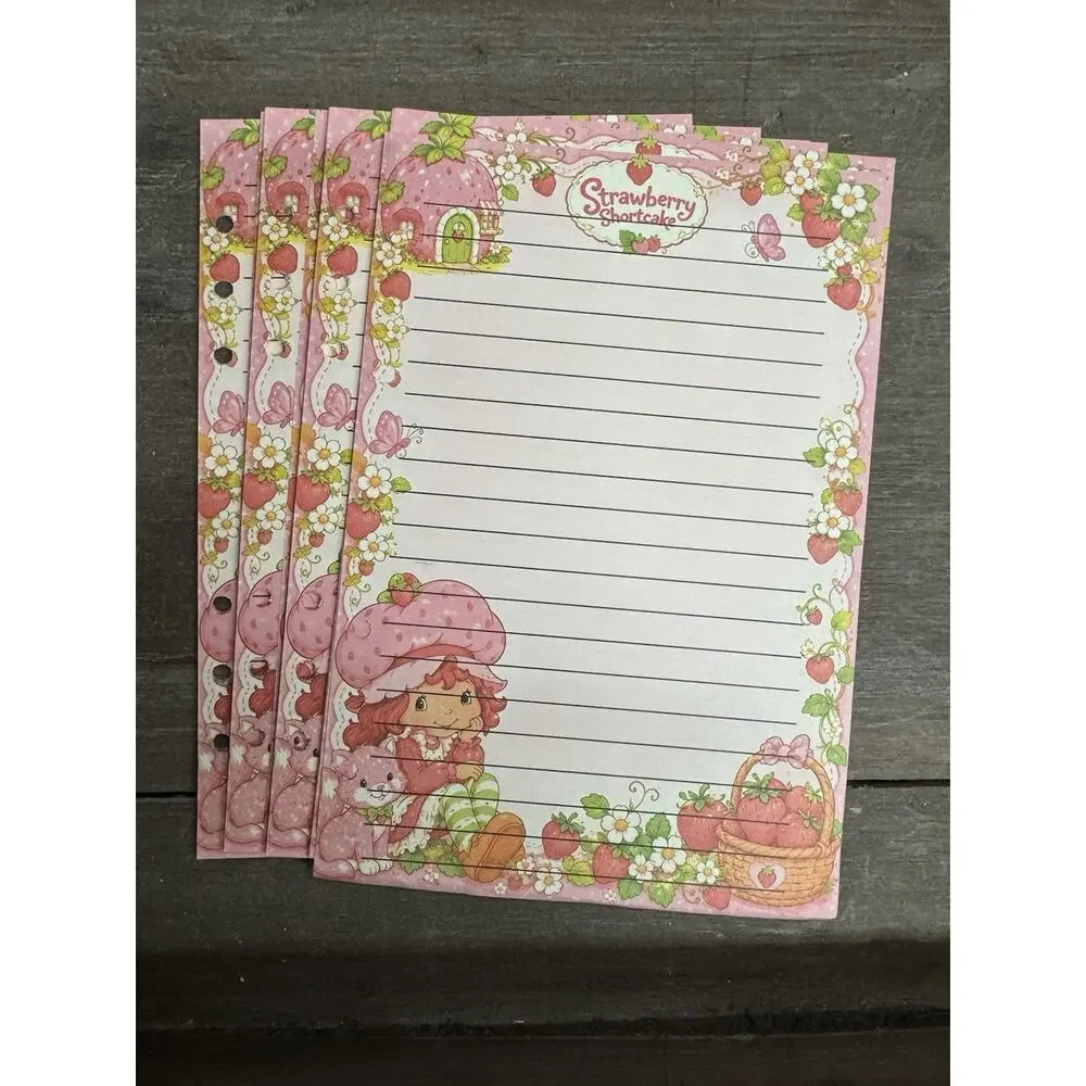 Strawberry Shortcake Size A5 Refill Paper